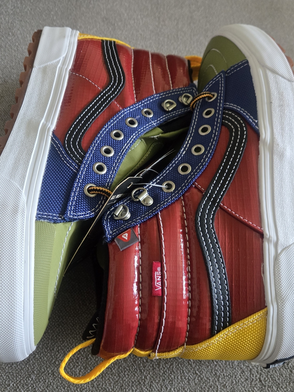 Vans All-Weather MTE 2.0 Men's Colorblock High-Top Sneaker - Multicolor 1026 - Picture 2 of 9